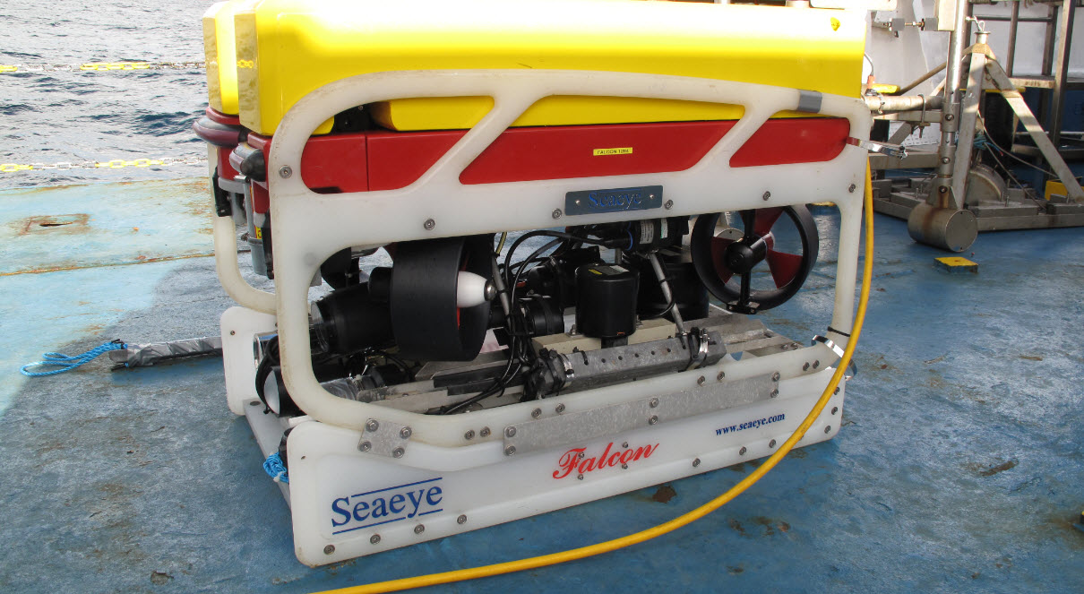 Falcon DR on Survey boat